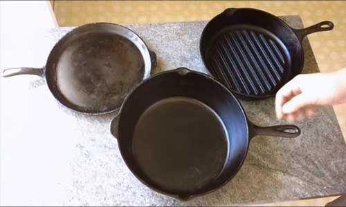 your cast iron cookware